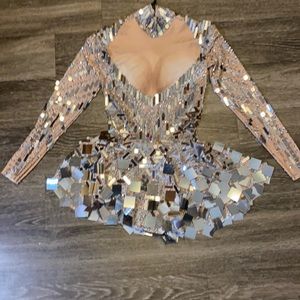 Angel Brinks Nude Mirror Juliet Dress